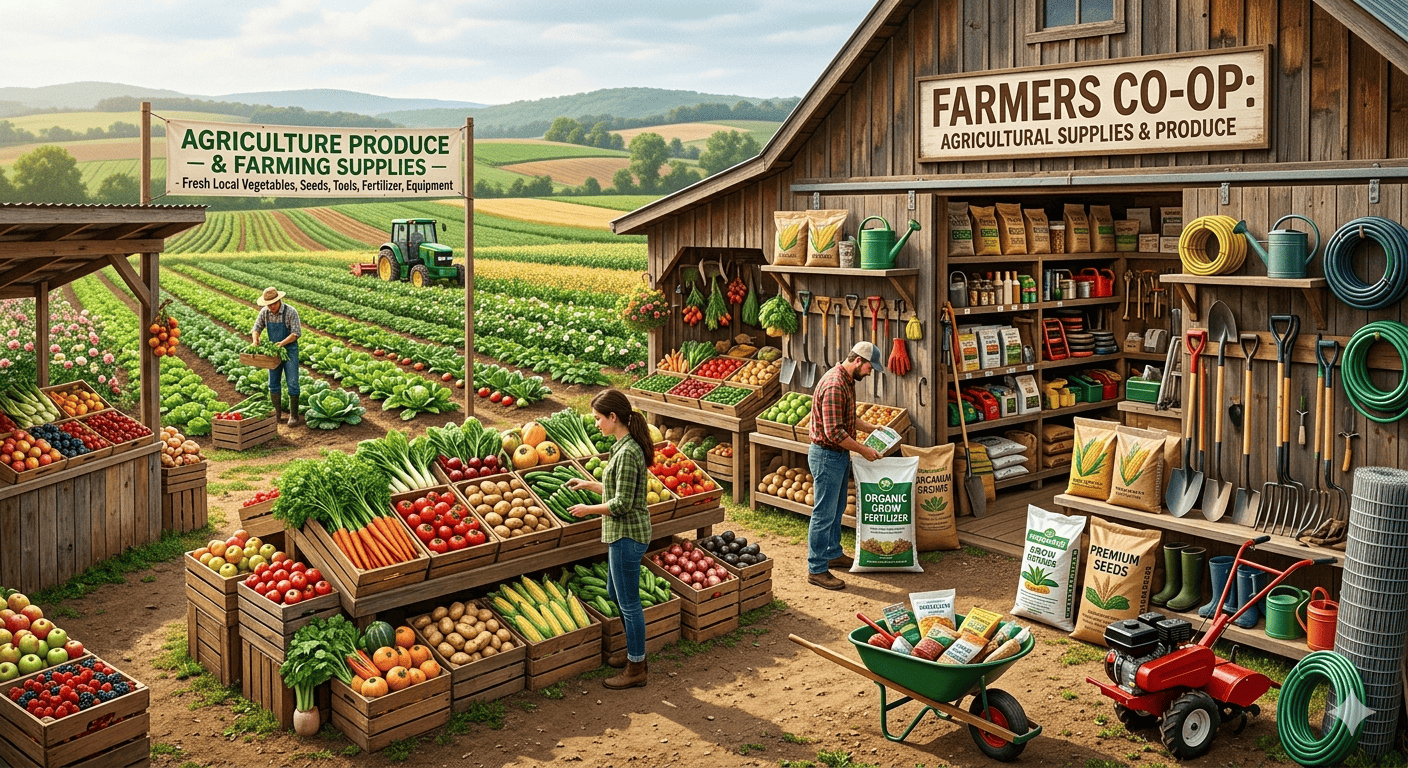 Agriculture Produce & Farming Supplies
