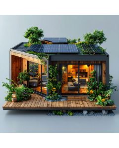Eco-Friendly Prefab House
