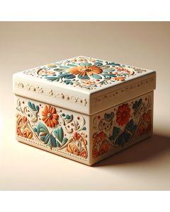 Papier-Mache Craft Box
