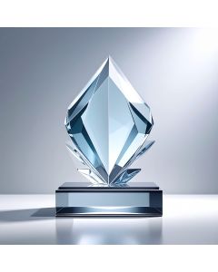 Crystal Corporate Award Gift