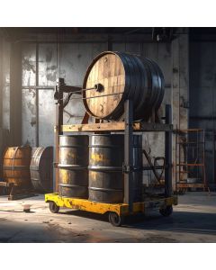 Drum Lifter Manual Stacker